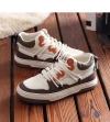 Renben Men's Shoes Autumn/Winter 2023 New style Men's student casual shoes with fleece warmth white sneakers, personalized soft-soled board shoes and sports shoes Specification image